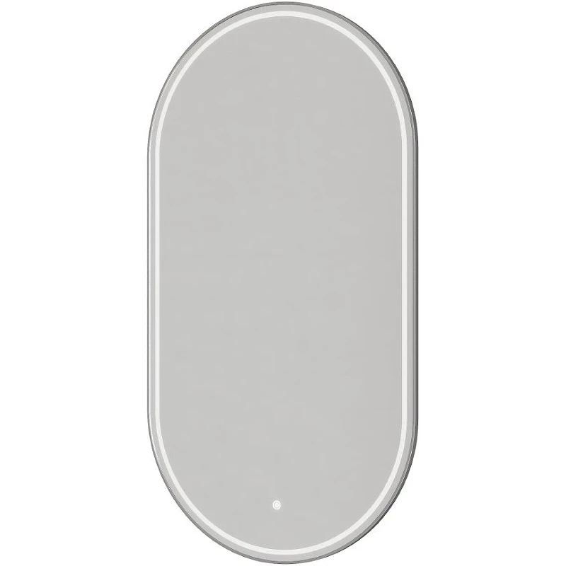 Зеркало Boheme Modern 60x110 568-CR с подсветкой Хром с сенсорным выключателем и подогревом стекло