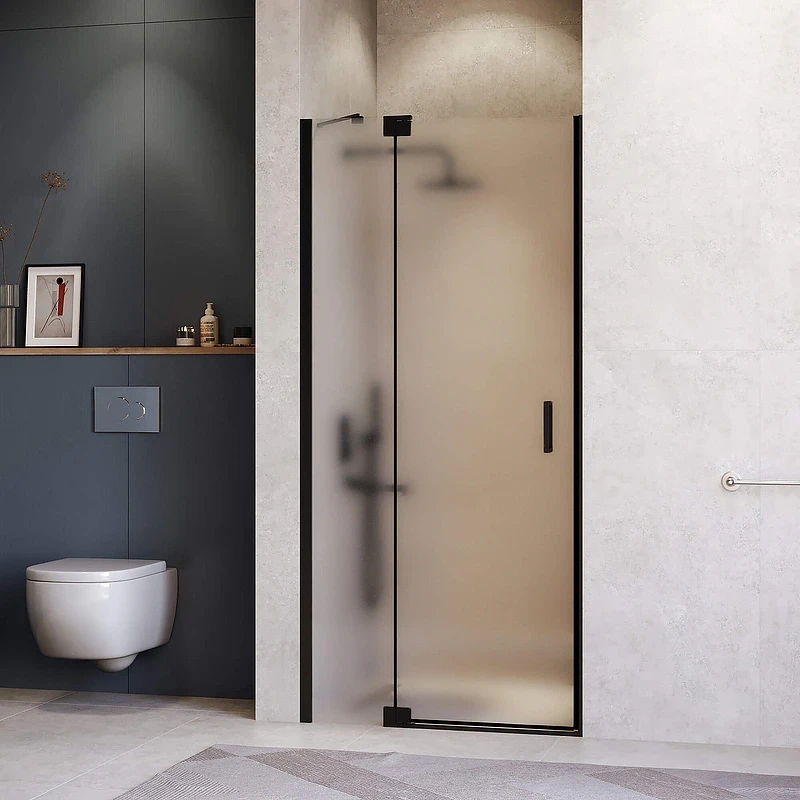 Душевая дверь RGW Hotel HO-014-B 110 350601411-24 профиль Черный стекло матовое