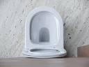 Унитаз Ceramicanova Balearica CN6000 подвесной Белый с сиденьем Микролифт фарфор подвесной