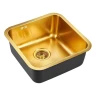 Кухонная мойка Emar PVD 44 EMB-127A PVD цвет Nano Golden