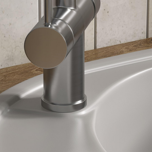 Смеситель для кухни Reflexion Lago RX9902SS цвет Полированная сталь