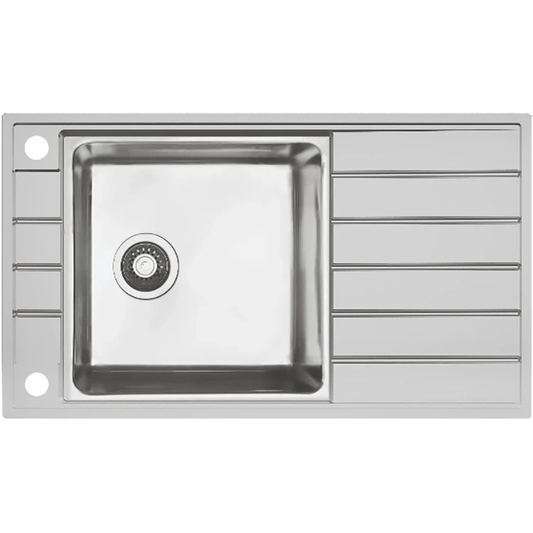 Кухонная мойка Seaman Eco Roma SMR-8650A.B Нержавеющая сталь нержавеющая сталь встраиваемый