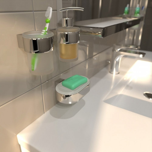 Мыльница Altasan Лотос ЛТ30Х Хром