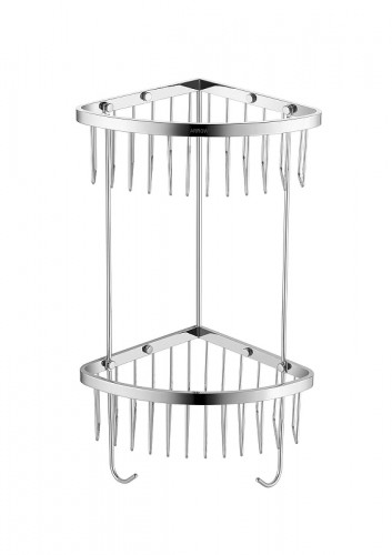 Полка корзина Arrow AGJ20CU угловая цвет Хром