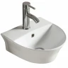 Раковина CeramaLux 35 78370 Белая фаянс подвесная