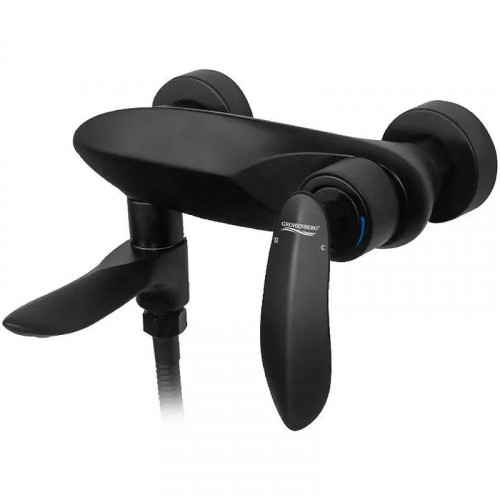 Смеситель для ванны Grocenberg GB8001BL Черный матовый