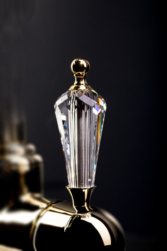 Смеситель для раковины Boheme Imperiale Ripresa 327 Золото латунь встраиваемый