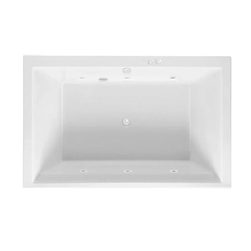 Акриловая ванна Excellent Crown Lux 190x120 WAEX.CRO19.SOFT.WH цвет Белый с гидромассажем форсунки Белые