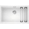 Кухонная мойка Blanco Etagon 700-U Silgranit 525171 Белая искусственный камень (литьевой мрамор) встраиваемый