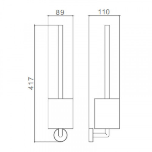 Ершик для унитаза Raglo R320.10 цвет Хром