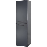 Шкаф пенал Cezares Eco 40 ECO-1500-2A-SC-GR-P подвесной Grafito МДФ / ЛДСП