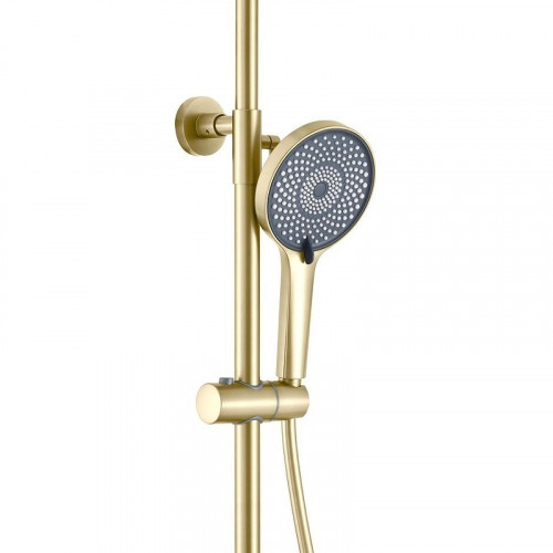 Душевая система Olive's Kabrera 37294KBG с гигиеническим душем Золото матовое