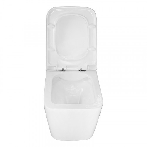 Унитаз Azario Nova AZ-2216 подвесной цвет Белый с сиденьем Микролифт
