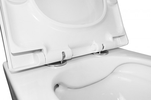 Унитаз Azario Nova AZ-2216 подвесной цвет Белый с сиденьем Микролифт