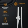 Душевая система Orange O-Shower OW04w Белый глянец нержавеющая сталь на стену