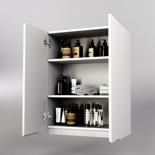 Подвесной шкаф Style Line Марелла 60 Люкс Plus СС-00002424 Белый матовый антискрейтч МДФ / ЛДСП