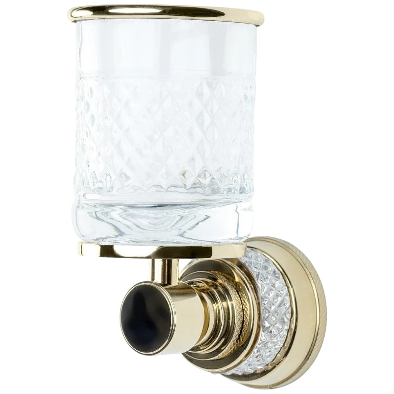 Стакан для зубных щеток Boheme Aura 10244-G Золото