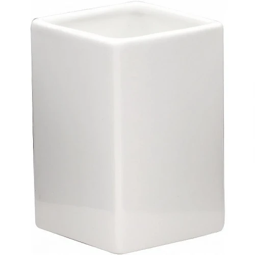 Стакан для зубных щеток Ridder Cube 2135101 Белый