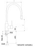 Смеситель для кухни Webert Viper VP920602744