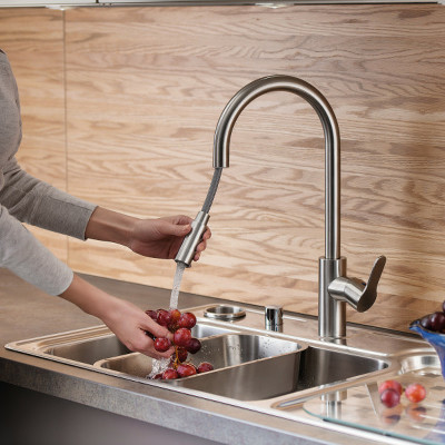 Смеситель для кухни Vitra Masterline Inox A42153EXP Хром латунь