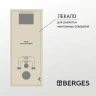 Унитаз с инсталляцией Owl 1975 Vind Cirkel-H OWLT190305 + Berges Atom 410 040332 с сиденьем Микролифт и Черной матовой клавишей смыва