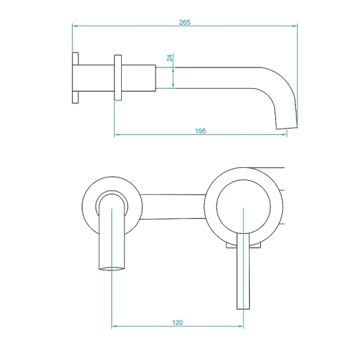 Смеситель для раковины RGW Shower Panels SP-47 51140547-01
