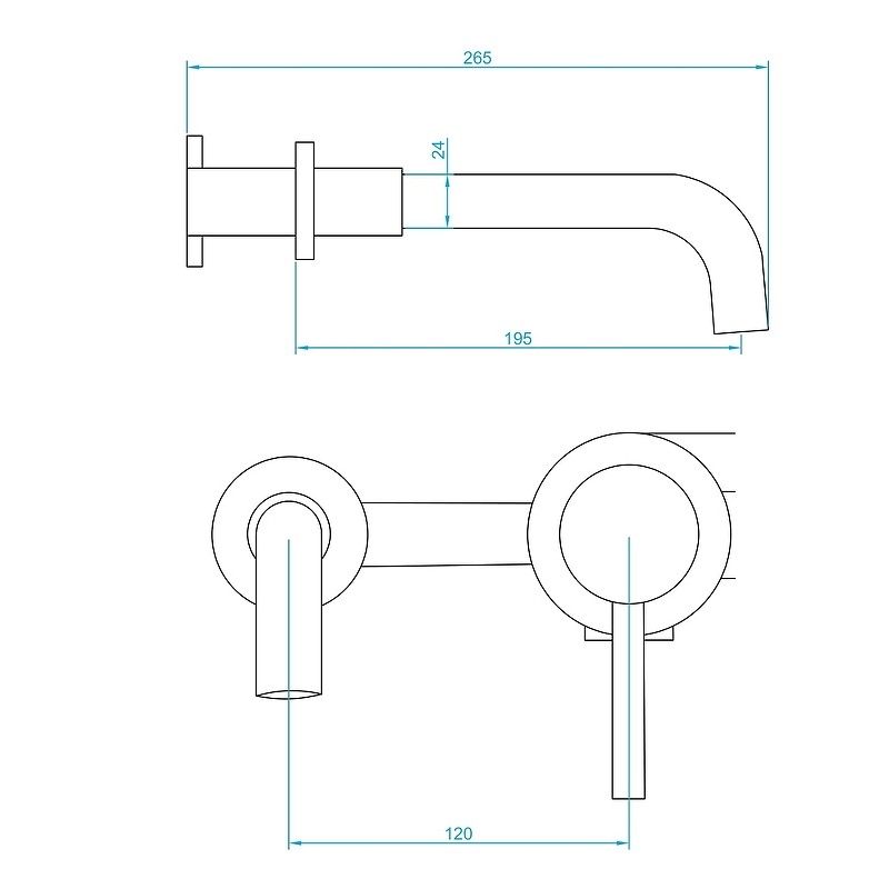 Смеситель для раковины RGW Shower Panels SP-47 51140547-01