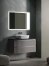Тумба под раковину Sancos Snob R 100 SNR100SM подвесная Doha Soft МДФ / ЛДСП