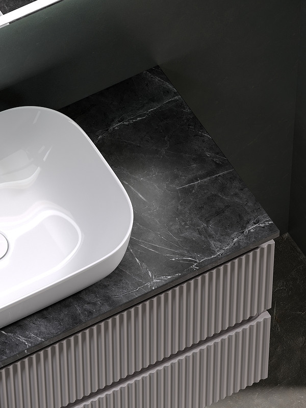 Тумба под раковину Sancos Snob R 100 SNR100SM подвесная Doha Soft МДФ / ЛДСП