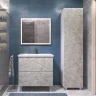Тумба под раковину Vigo Geometry 80 025 цвет Бетон Белый