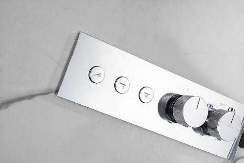 Смеситель для душа Allen Brau Liberty 5.33003-00 с термостатом Хром латунь встраиваемый