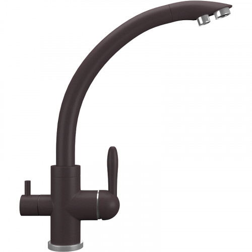 Смеситель для кухни Ulgran Quartz UQ-017-06 Трюфель латунь