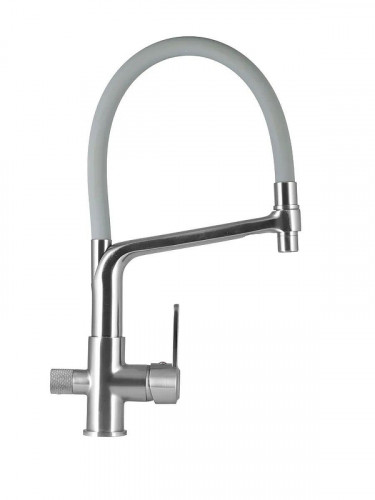 Смеситель для кухни Wisent W4755A-9 цвет Сатин