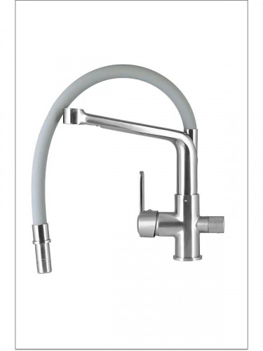 Смеситель для кухни Wisent W4755A-9 цвет Сатин