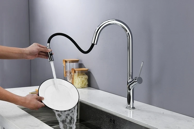 Смеситель для кухни AQUAme Cucina AQM9905CR цвет Хром