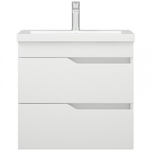 Тумба под раковину Corozo Теона 60 Z2 SD-00001672 подвесная Белая МДФ / ЛДСП