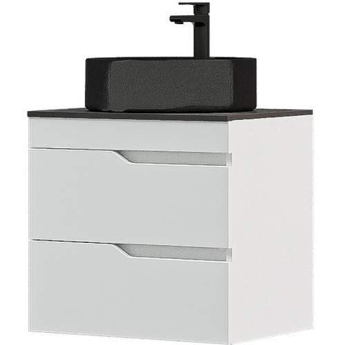 Тумба под раковину Corozo Теона 60 Z2 SD-00001672 подвесная Белая МДФ / ЛДСП