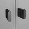 Душевой уголок AM.PM X-Joy Twin Slide 90х90 W88G-205-090BT64 профиль Черный матовый стекло прозрачное