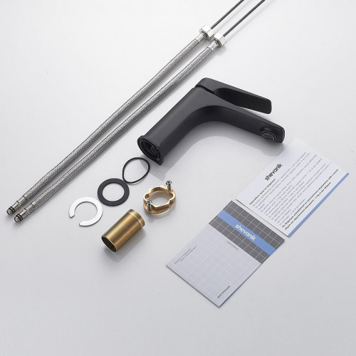 Смеситель для раковины Shevanik S4201H цвет Черный