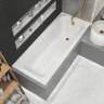 Акриловая ванна Whitecross Vibe 180x75 0105.180075.100 без гидромассажа, с ножками NWT-50