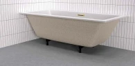 Акриловая ванна Whitecross Vibe 180x75 0105.180075.100 без гидромассажа, с ножками NWT-50