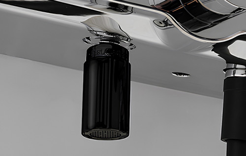 Душевая система WasserKRAFT A114.255.218.CB Thermo с термостатом Черная матовая латунь на стену