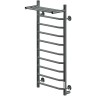 Электрический полотенцесушитель Comfysan Scola EC-10 100x40 016685 с полкой Хром