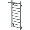 Электрический полотенцесушитель Comfysan Scola EC-10 100x40 016685 с полкой Хром