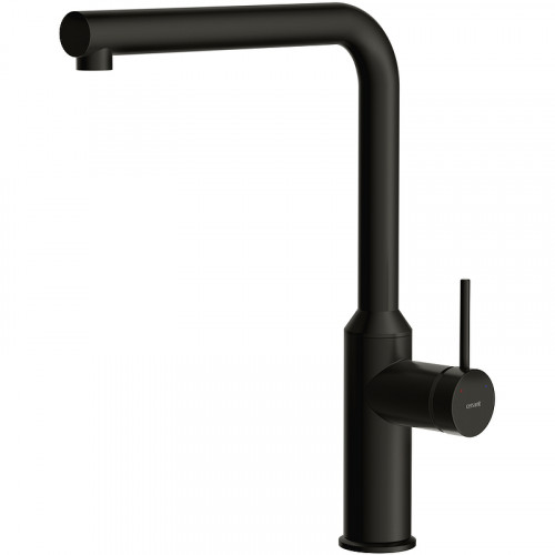 Смеситель для кухни Cersanit Flavis 68240 Черный матовый