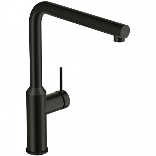 Смеситель для кухни Cersanit Flavis 68240 Черный матовый