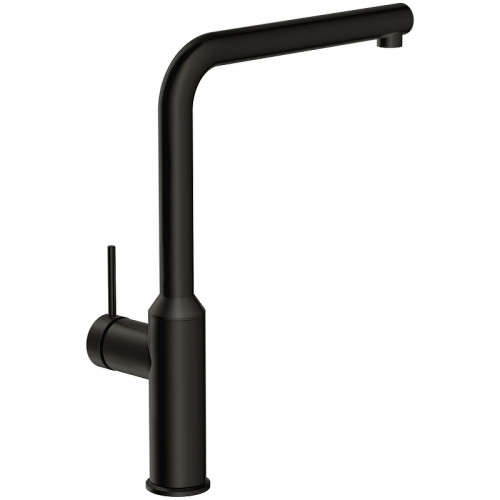 Смеситель для кухни Cersanit Flavis 68240 Черный матовый