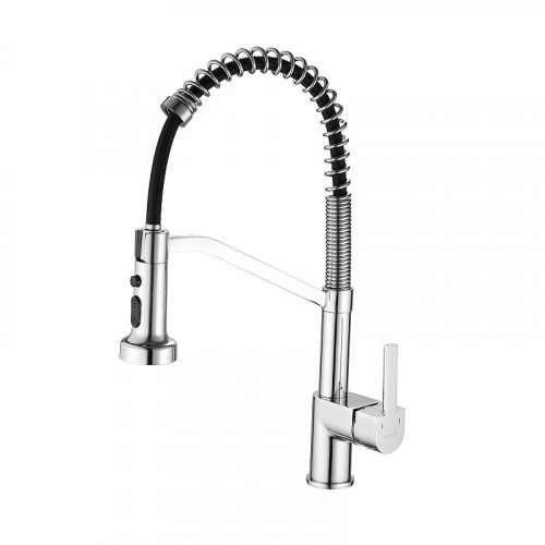 Смеситель для кухни Shevanik S963 цвет Хром