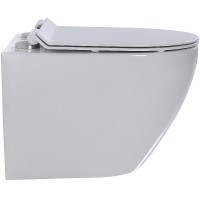 Унитаз beWash Minimal BKWHR003480 подвесной Белый с сиденьем Микролифт фарфор подвесной