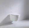 Унитаз beWash Minimal BKWHR003480 подвесной Белый с сиденьем Микролифт фарфор подвесной